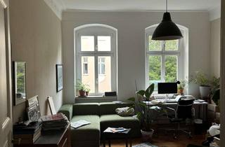 Wohnung mieten in Prenzlauer Berg, 10437 Prenzlauer Berg, 2 Zi Altbau Prenzlauer Berg für 2 Jahre - Stuck, Dielen, EBK - teilmöblierte Untermiete