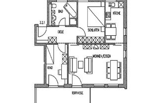 Wohnung mieten in Mercystraße 79, 85051 Ingolstadt, Helle 3-Zimmer-Dachgeschosswohnung mit Westbalkon, Garage & optimalem Grundriss – zentral und ruhig