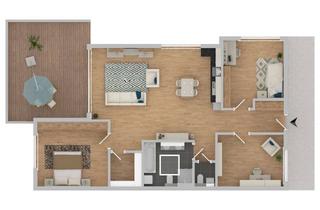 Penthouse mieten in 72250 Freudenstadt, Exklusive Penthouse-Wg / 24qm-Terrasse - barrierefrei - zentrale/ruhige Lage - Niedrigenergiegebäude