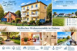 Gewerbeimmobilie kaufen in 23747 Dahme, Toplage am Deich, Ferienwohnungen & Kapitalanlage, zwei gepflegte Häuser in 23747 Dahme-Ostsee!