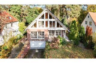 Haus kaufen in 14532 Kleinmachnow, Freistehendes Architektenhaus mit Garten und Tiefgarage im wohnbegehrten Kleinmachnow