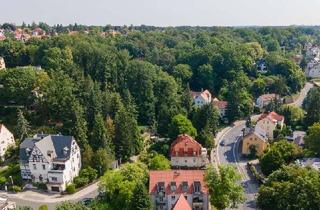 Grundstück zu kaufen in 01324 Bühlau/Weißer Hirsch, Dreigeschossig bauen im Grünen - auf 1.700 m²!