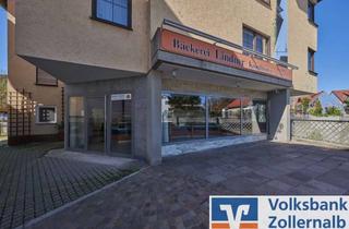 Gewerbeimmobilie kaufen in 72379 Hechingen, Ladenlokal und Backstube