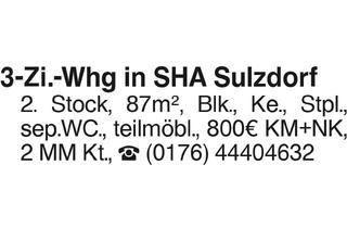 Wohnung mieten in 74523 Schwäbisch Hall, 3-Zi.-Whg in SHA Sulzdorf