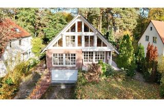 Einfamilienhaus kaufen in 14532 Kleinmachnow, Kleinmachnow - Freistehendes Architektenhaus mit Garten und Tiefgarage im wohnbegehrten Kleinmachnow