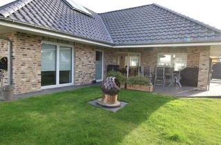 Einfamilienhaus kaufen in 49477 Ibbenbüren, Ibbenbüren - Zeitgemäßer Bungalow im neuwertigen Zustand - moderne Architektur trifft hochwertige Ausstattung