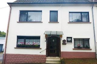 Haus kaufen in 66687 Wadern, Wadern - Ein bis Zweifamilienhaus m. Garten, Weiher einzugsbereit möbliert