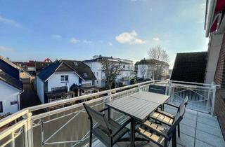 Wohnung kaufen in 25761 Büsum, Deichnähe pur, lichtdurchflutete zentral gelegene 2-Zimmerwohnung auf Eigenland zu verkaufen