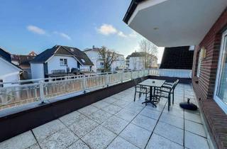 Wohnung kaufen in 25761 Büsum, 3-Zimmer-Wohnung in Büsum auf Eigenland mit großer Dachterrasse – zentral & nah am Deich