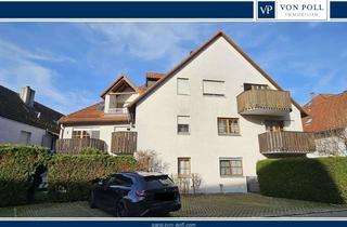 Wohnung kaufen in 91522 Ansbach, Wohnen in zentraler Lage! 3-Zimmer-Wohnung mit TG-Stellplatz und überdachter Loggia