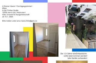 Wohnung mieten in Fürther Str. 99, 90429 Nürnberg, 4-Zimmer-Wohnung in Nürnberg Bärenschanze