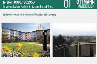 Wohnung mieten in 90518 Altdorf, 2-Zimmer-Seniorenwohnung mit Balkon