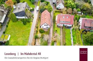 Haus kaufen in Im Mahdental 48, 71229 Leonberg, Im Mahdental | Idyllisches EFH mit Terrassen, Balkon, Garten + 2 Garagen +++