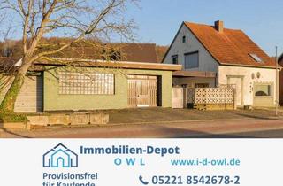 Gewerbeimmobilie kaufen in Bünder Straße 228, 32120 Hiddenhausen, Wohnen, Arbeiten, Gestalten – vielseitiges Wohn- und Gewerbehaus in Lippinghausen