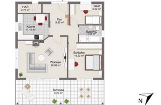 Haus mieten in Zur Wohbeckaue, 29575 Altenmedingen, Neuwertiges Einfamilienhaus mit 3 Zimmern in Altenmedingen