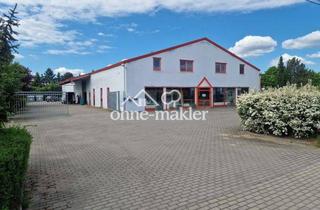 Geschäftslokal mieten in Ahornstr. 9, 14959 Trebbin, Lagerhalle / Ausstellung / Büro / Wohnen / Glasfaser / Parkplätze