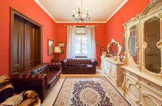 Wohnung kaufen in 60329 Bahnhofsviertel, ALTBAU-CHARME ️ Zentrale Altbauwohnung mit 5 Zimmern, Balkon und Garten im Herzen Frankfurts!