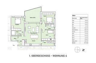 Wohnung kaufen in Rathausstraße 35, 65604 Elz, WHG. 04: Provisionsfrei KfW 40 Neubau Elz 4 Zimmer ca. 117 m² Balkon