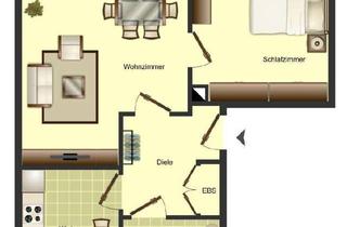 Wohnung mieten in Harkortstraße 21, 59423 Unna, Gemütliche 2-Zimmer Wohnung in Unna mit Balkon