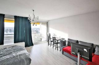 Wohnung mieten in Am Rüppurer Schloss, 76199 Weiherfeld-Dammerstock, Modernisierte 1-Zimmer-Wohnung mit EBK Balkon TG und Stadtblick