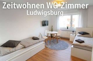 WG-Zimmer mieten in Landäckerstr., 71642 Ludwigsburg, möbliertes WG-Zimmer mit Wlan, Smart-TV, Bad, Wc und Küche zur Teilung, Waschmaschine, T