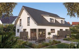 Doppelhaushälfte kaufen in 85399 Hallbergmoos, Doppelhaushälfte auf schönem Grundstück