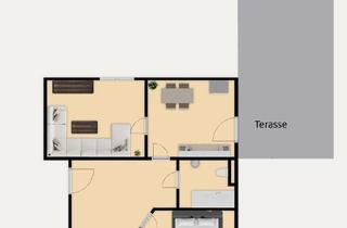 Wohnung kaufen in 01809 Heidenau, Heidenau - Voll eingerichtete Wohnung mit Garten