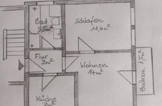 Wohnung kaufen in 08645 Bad Elster, Bad Elster - Zweiraum-Wohnung Bad Elster