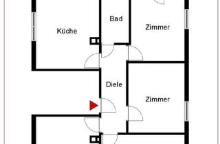 Wohnung kaufen in 71729 Erdmannhausen, Erdmannhausen - Stilvoll sanierte 4 Zimmer-Wohnung mit Balkon Erdmannhausen