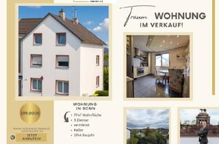 Wohnung kaufen in 53177 Bad Godesberg, Gepflegte 3-Zimmer-Stadtwohnung mit Garten in zentraler Bonner Lage