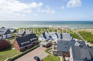 Wohnung kaufen in 25996 Wenningstedt-Braderup, Erdgeschosswohnung mit West-Terrasse direkt am Weststrand