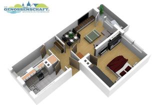 Wohnung mieten in Karl-Kegel-Straße 84, 09599 Freiberg, Jackpot! Gemütliche 2RW mit Dusche und Balkon im EG!