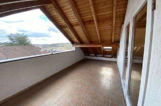Wohnung mieten in 74924 Neckarbischofsheim, Modernisierte Dachgeschosswohnung mit Logia in Neckarbischofsheim