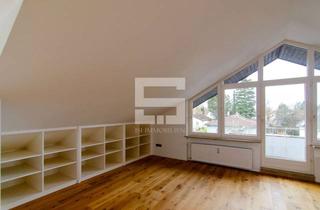 Wohnung mieten in Jagdhornstraße, 81827 Trudering-Riem, Helle 80,52 m² Dachgeschosswohnung mit Loggia und Balkon