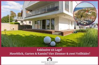 Wohnung mieten in 23669 Timmendorfer Strand, Exklusive 1A Lage! Meerblick, Garten & Kamin! Vier Zimmer & zwei Vollbäder!