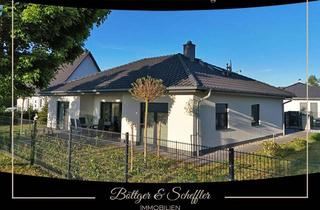 Einfamilienhaus kaufen in 14715 Nennhausen, Hochwertig ausgestattetes & effizientes Einfamilienhaus im Bungalowstil