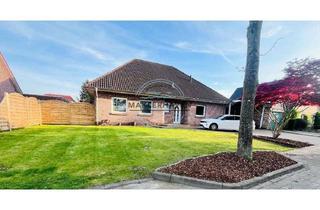 Haus kaufen in 26629 Großefehn, Wohnen auf einer Ebene – Bungalow mit Wintergarten in ruhiger Lage von Ostgroßefehn