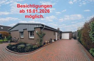 Haus kaufen in 26919 Brake, Perfekt für die Familie! Schicker 5-Zimmer-Bungalow mit gehobener Ausstattung in ruhiger Lage