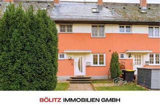 Haus kaufen in 12309 Lichtenrade, Großes RMH mit 165 m² BGF inkl. Erbbaurecht: 4,5 Zimmern, Keller, Terrasse & Garten in Lichtenrade