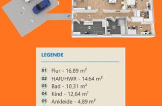 Haus mieten in Stübchentalstraße 28, 38667 Bad Harzburg, Modernes Neubau-BUNGALOW AM WALDRAND – 130 m² Wohnfläche.