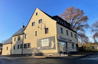 Anlageobjekt in Vettersstraße, 08523 Plauen, DAS GLÜCK - IST RESERVIERT!!!-Klasse WGH mit ehemg. Fleischerei+Laden i. EG+ 2 tolle WE Dachterrasse
