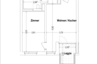 Immobilie mieten in Daumstraße 79, 13599 Haselhorst, Möblierte 2-Zimmer Wohnung mit Balkon direkt an der Havel