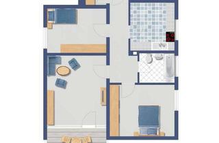 Wohnung kaufen in 45659 Recklinghausen, Kapitalanlage gut vermietete 3-Zi.-ETW mit Balkon in Recklinghausen Hillerheide