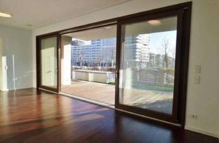 Wohnung mieten in 60486 Bockenheim, Stilvolle 2,5-Zimmer-Erdgeschosswohnung mit umlaufendem Garten & großzügiger Sonnenterrasse im Europ