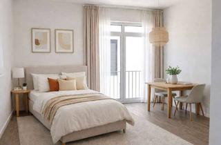 Wohnung mieten in Stahnsdorferdamm 145, 14532 Kleinmachnow, Erstbezug: Möbliertes Studio in Kleinmachnow