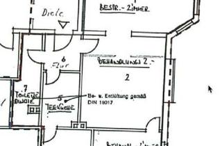 Wohnung mieten in Mindener Landstraße, 31582 Nienburg, Am Innenstadtrand WG geeignete 3,5 Zimmer EG-Wohnung mit Terrasse