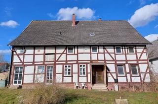 Einfamilienhaus kaufen in 37586 Dassel, Dassel-Deitersen: Bezugsfreies und teilausgebautes Einfamilienhaus - Biogas-Versorgung und Glasfaser