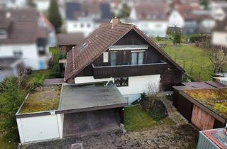 Haus kaufen in 73252 Lenningen, Freistehendes 1–2 Familienhaus in Holzständerbauweise