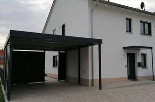 Haus mieten in Schwabenring 25a, 91639 Wolframs-Eschenbach, Neue Doppelhaushälfte mit 6 Zimmern in Wolframs-Eschenbach