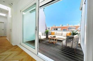 Penthouse kaufen in Niederbarnimstraße, 10247 Berlin, Berlin - TOLLE, GROSSZÜGIGE, SEHR SONNIGE 2 ZIM. DG + 2 TERRASSEN, SEP. G-WC & LIFT, KIEZLAGE BOXHAGENER PL.